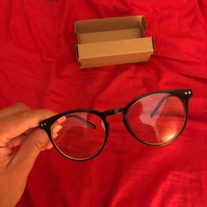 Brown vintage fake readers